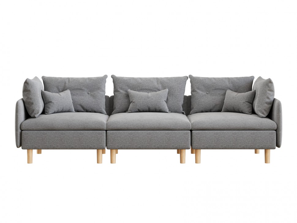 Прямой диван Калисто Макси с подлокотниками