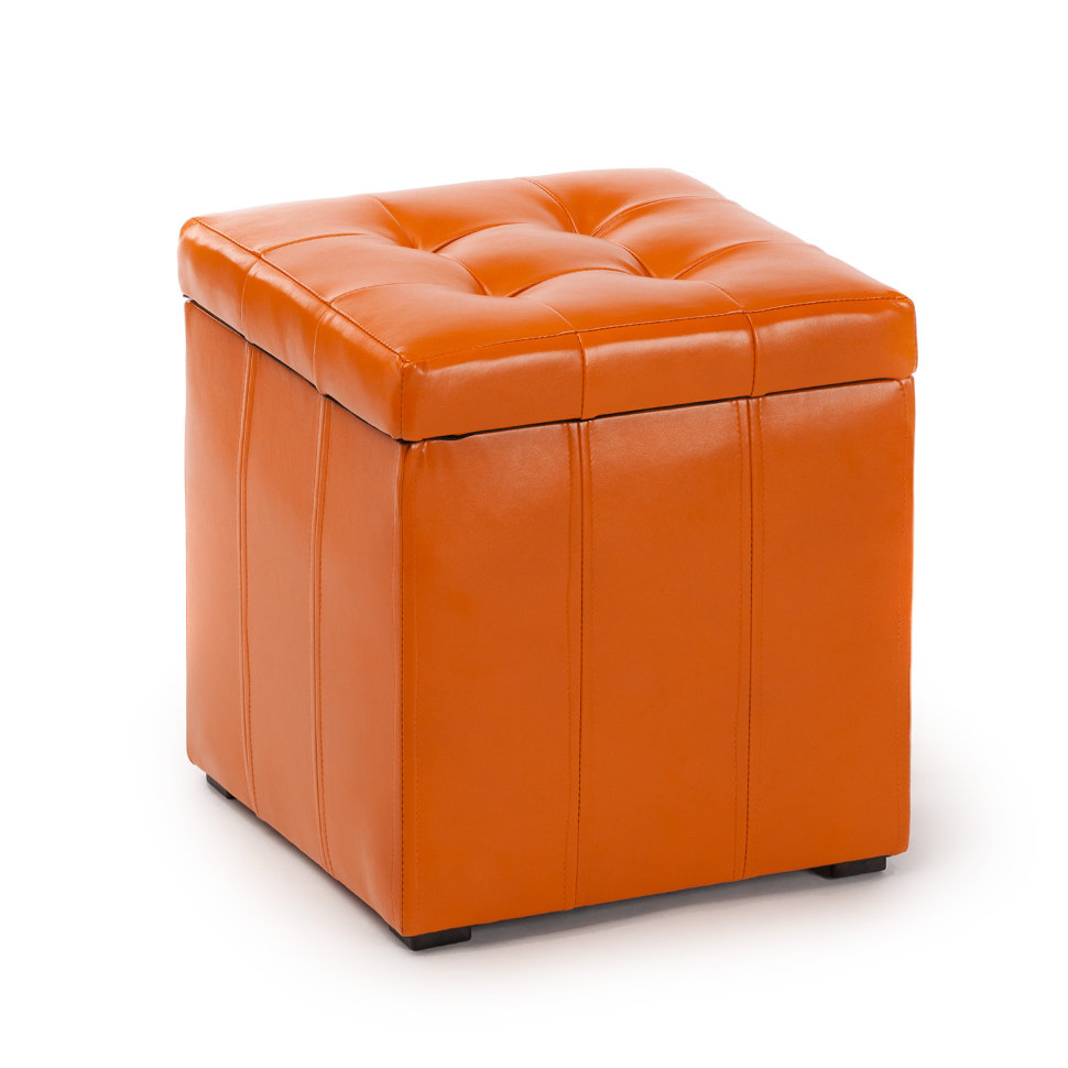 Большой пуфик кожаный Парма-2