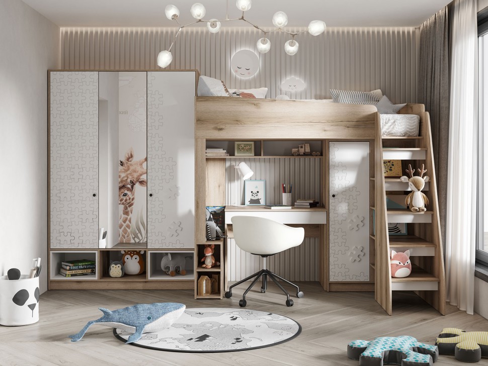 Кровать-чердак Киви