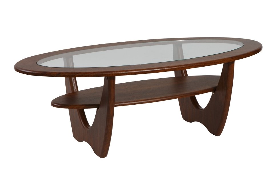 Журнальный столик со стеклом Стол журнальный Юпитер со стеклом