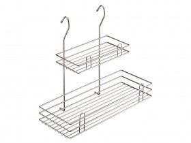 Двухъярусная полка на рейлинг Шнайдер