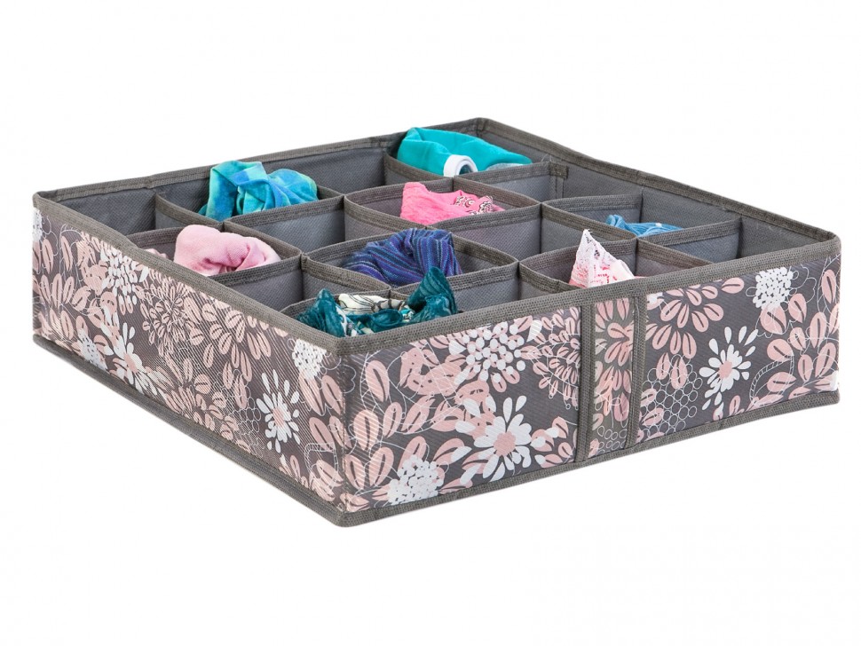 Кофр для мелочей 16 ячеек 35х35х10см