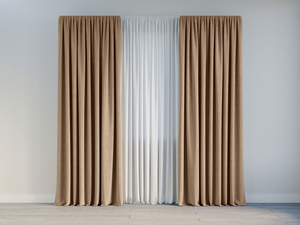 Штора Портьера ШП(391-3), Размер 150х250