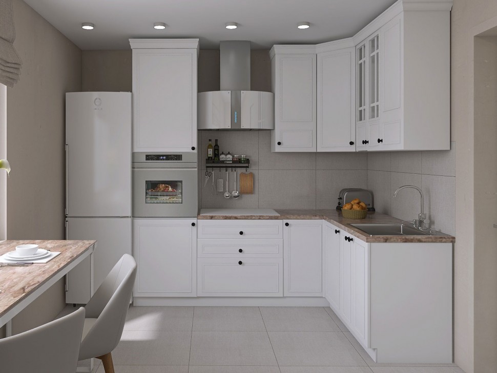 Кухонный гарнитур Бьянка 240х160 см