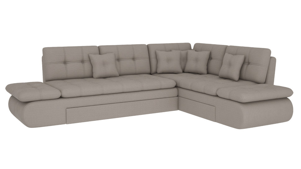 Угловой диван Степ Тайм с трещотками