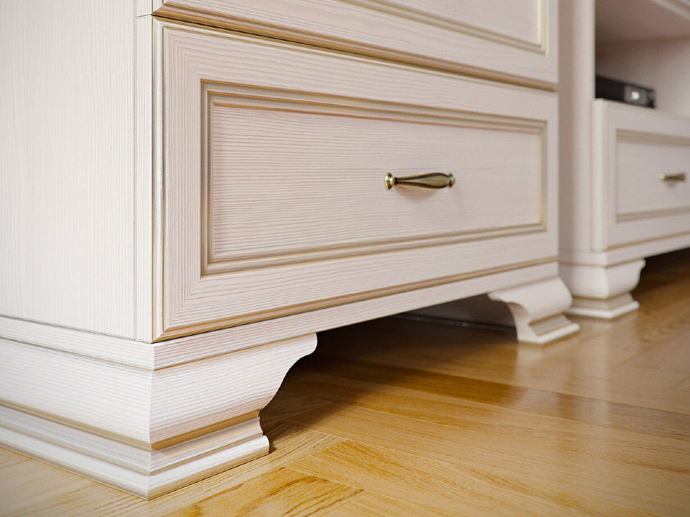 Угловой шкаф-витрина Сиена