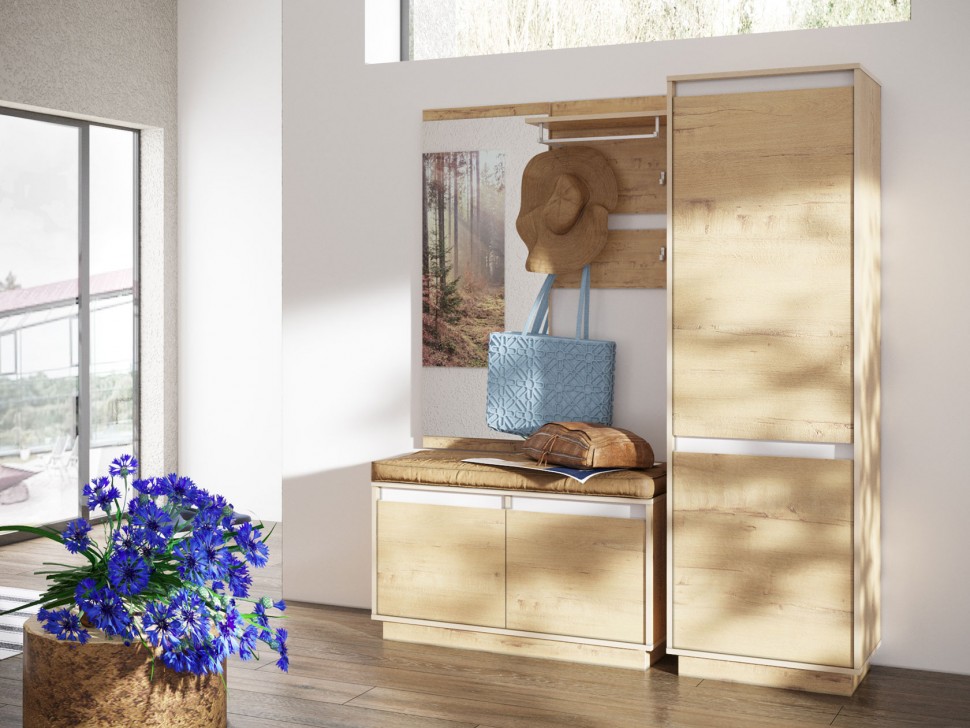 Обувница Тумба 2-х дв. 040.53 Вирджиния