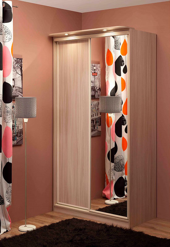 Шкаф-купе с зеркалом Домашний 303