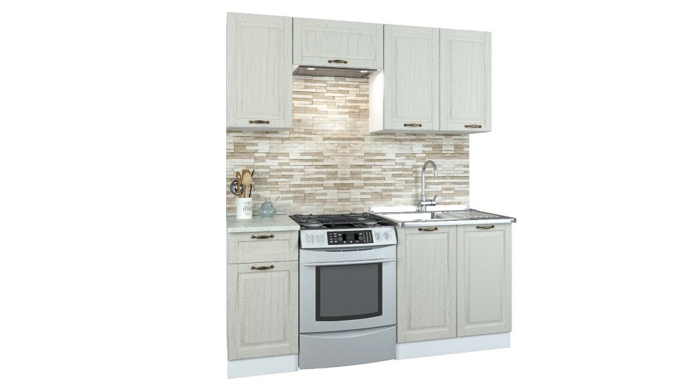 Прямой кухонный гарнитур Кухня Палермо 1,8 м