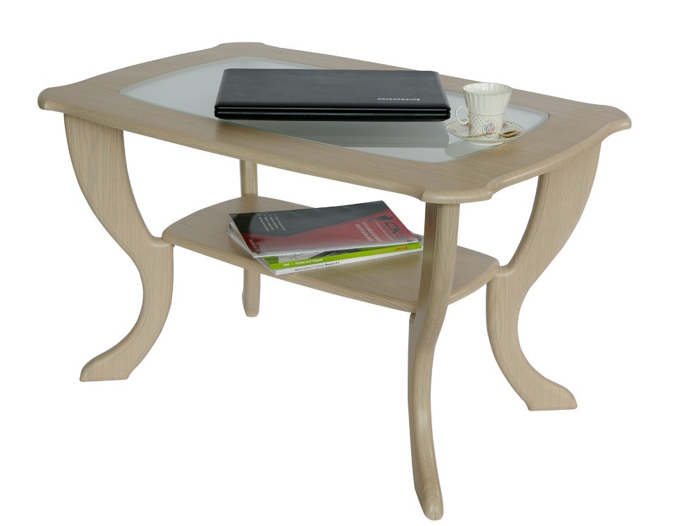 Журнальный столик Стол журнальный "Маэстро" + стекло СЖС-01