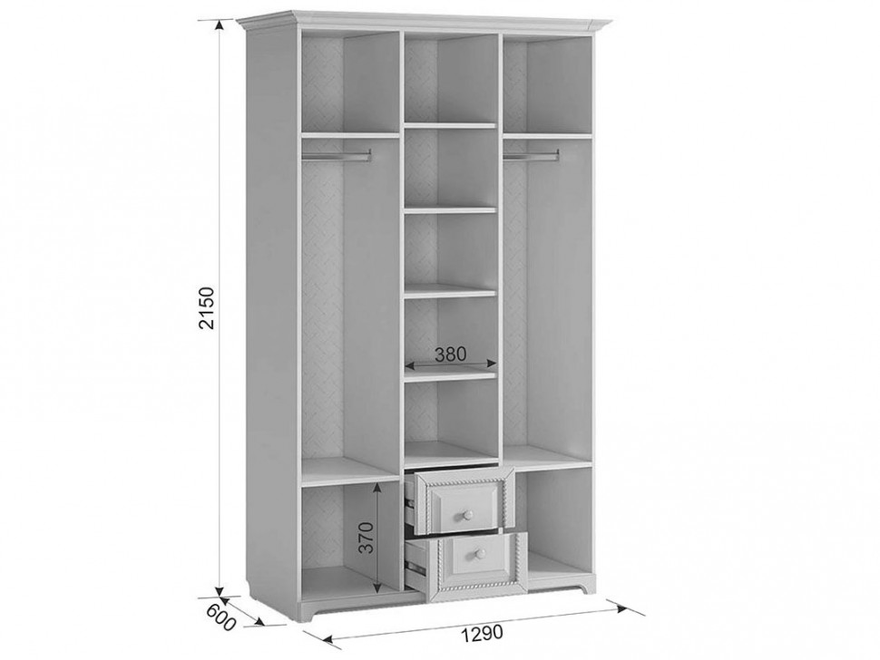 Распашной шкаф Белла