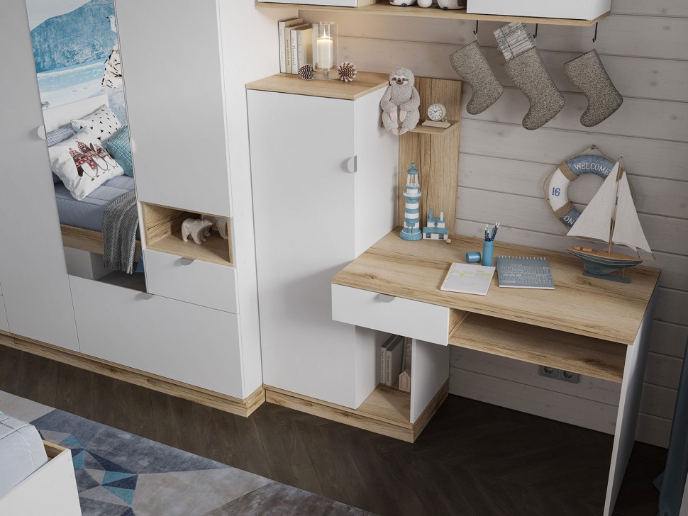 Письменный стол ЮККИ СТ 1Я 1500