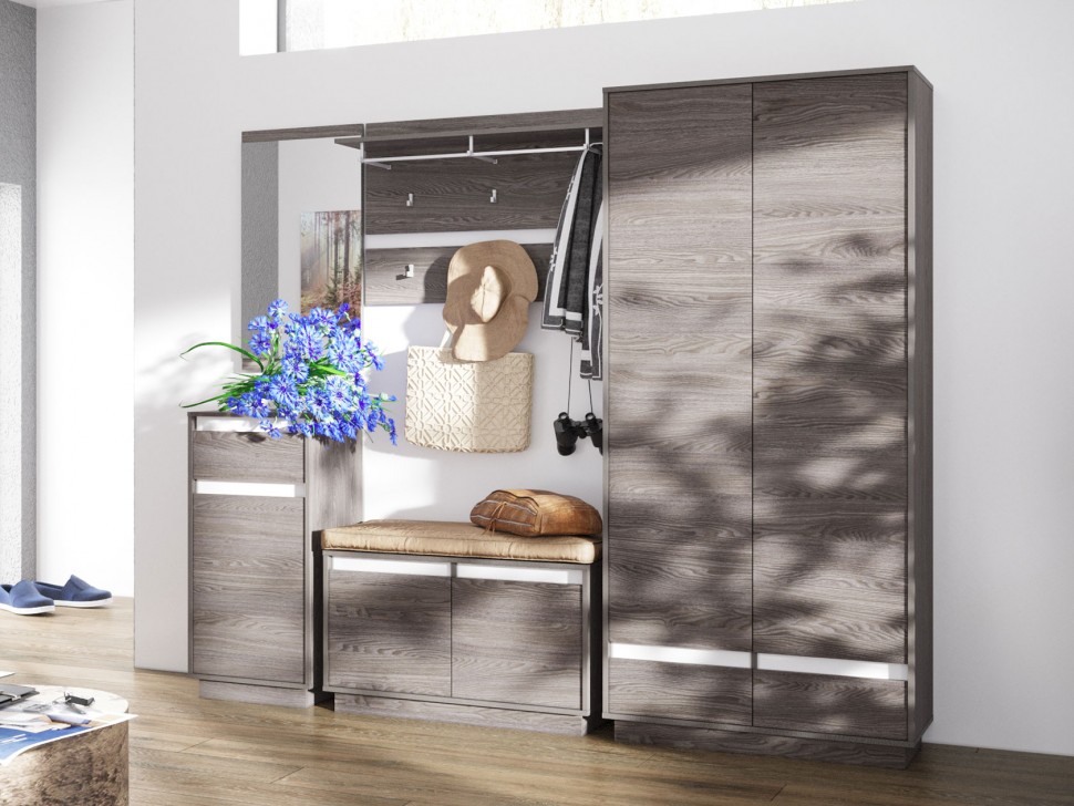 Распашной шкаф Шкаф для одежды 2-х дв. Вирджиния 011.19