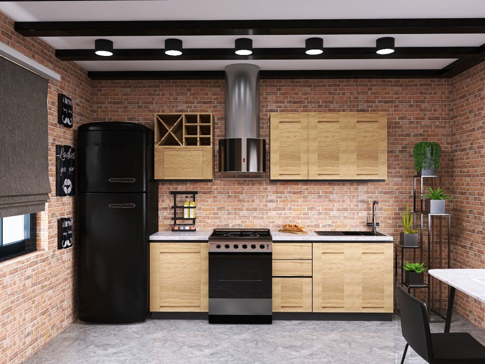 Кухонный гарнитур Сити 240 см