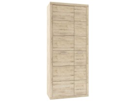 Шкаф распашной Шкаф 2-х створчатый с 1 узкой створкой Оскар