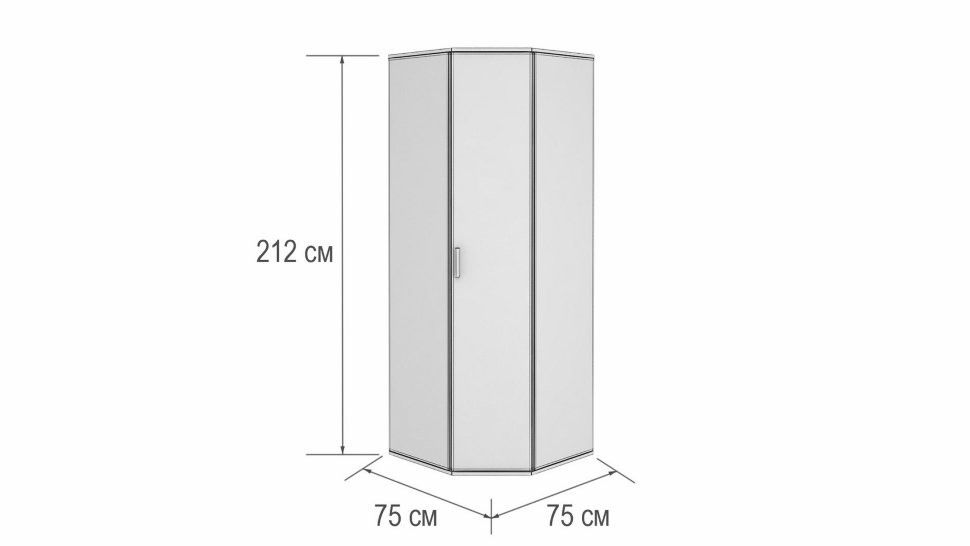 Распашной шкаф Белла