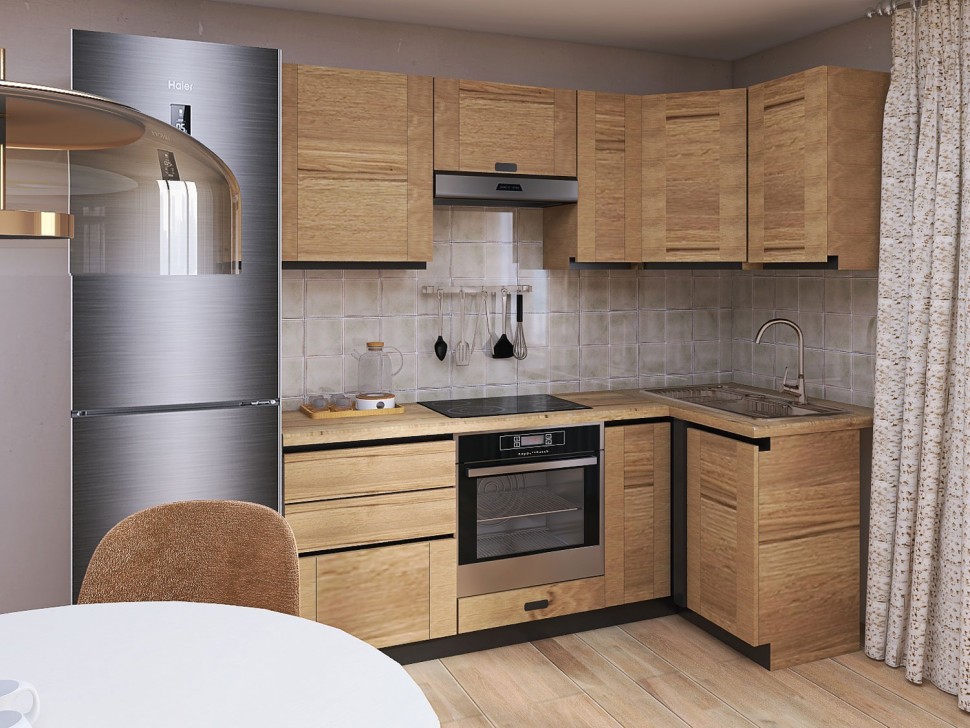 Кухонный гарнитур Сити 210х100 см