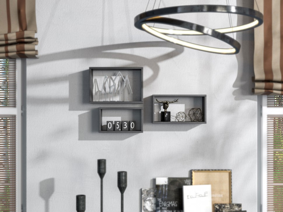 Комплект настенных полок ПМ-366.22