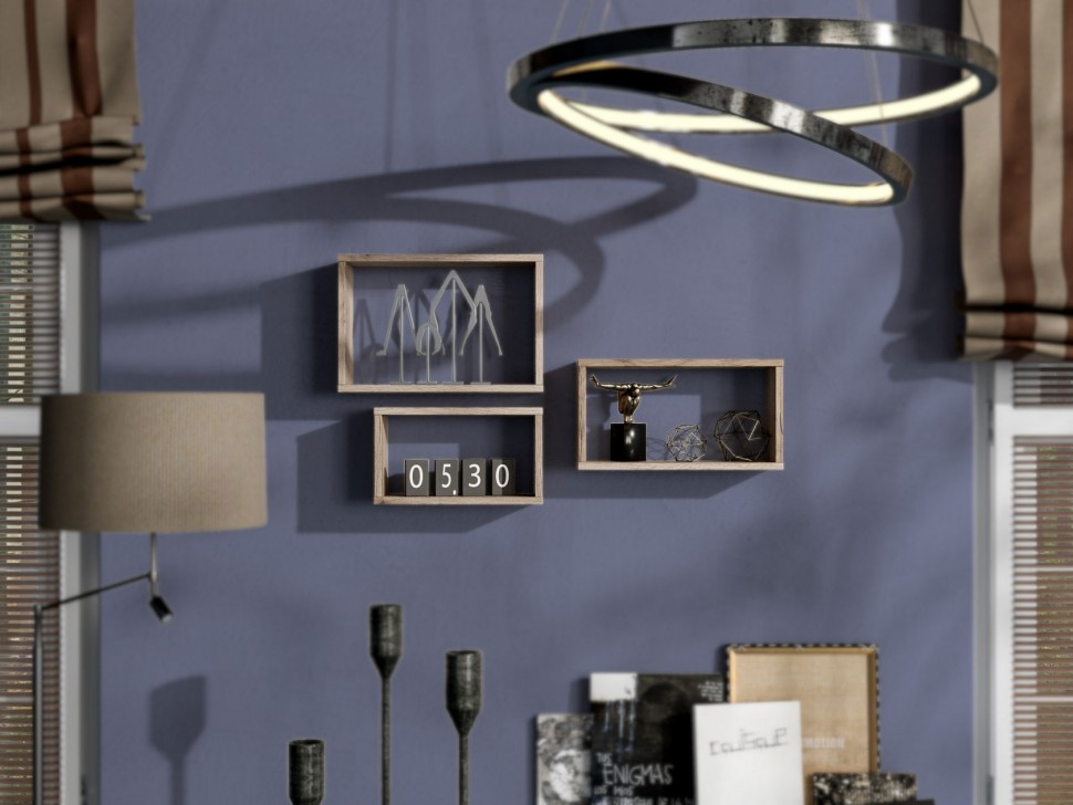 Комплект настенных полок ПМ-366.22