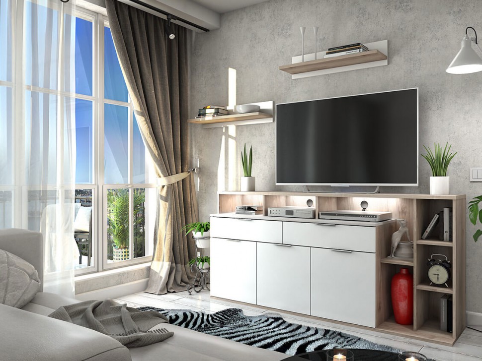 Гостиная Комплект мебели для гостиной Компакт К1