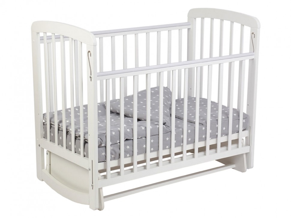 Кроватка для новорожденных Олли с маятником