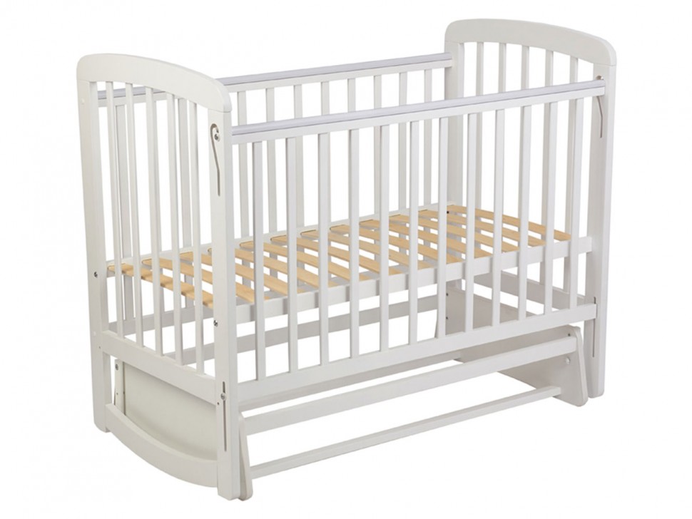 Кроватка для новорожденных Олли с маятником