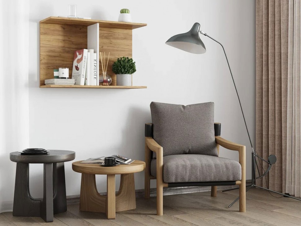 Настенная полка Ион 3