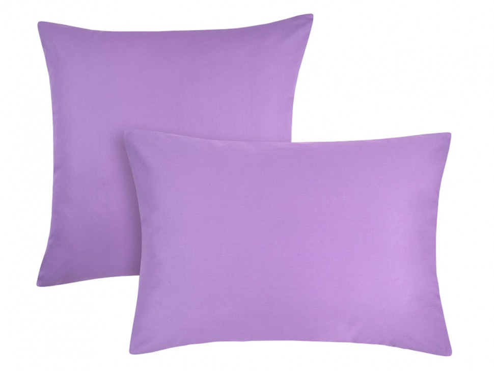 Комплект наволочек Моноспейс фиолетовый