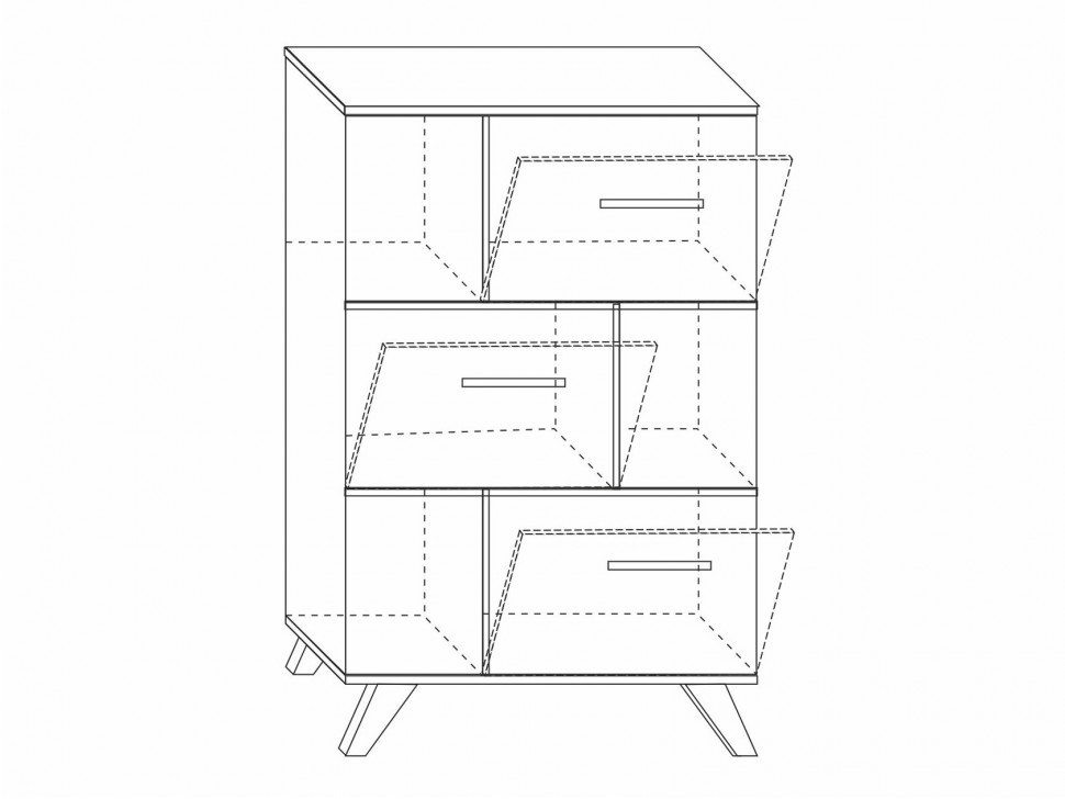 Стеллаж Вега Скандинавия