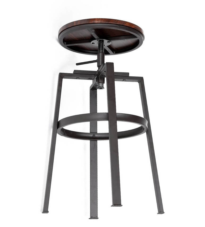 Круглый барный стул для кухни Амат