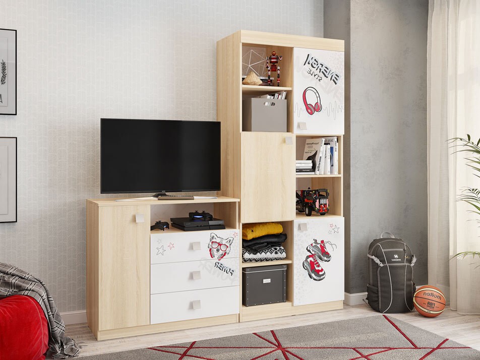 Стеллаж в детскую Энерджи