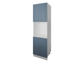 Кухонный модуль Пенал Н=200 см с нишей 59,5 см 1 дверь 2 ящика 60 см Палермо
