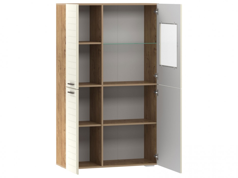 Шкаф-витрина Шкаф комбинированный  Ливорно 011.48-01