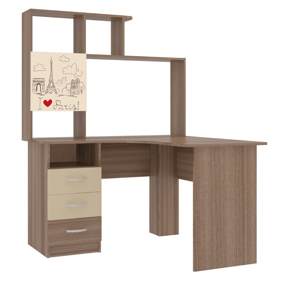 Компьютерный стол SK03P2.3 + PK02S2.3 + FSK1.2.3