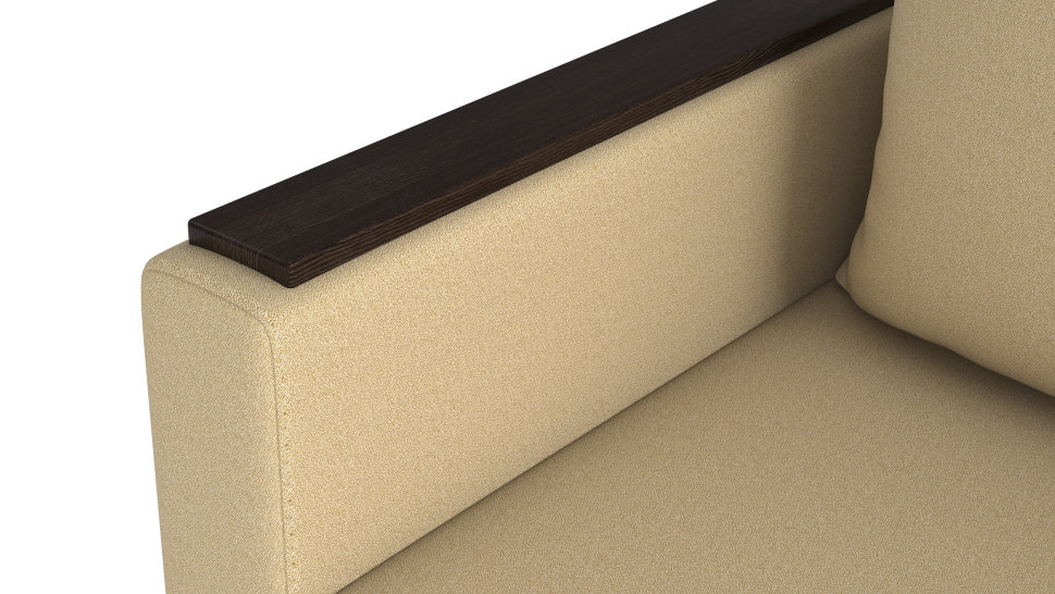 Прямой диван Челси с подлокотниками