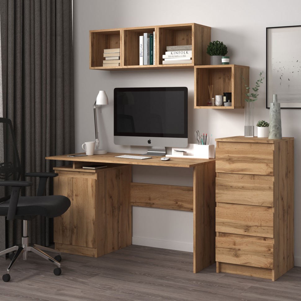 Письменный стол с тумбой Штерн