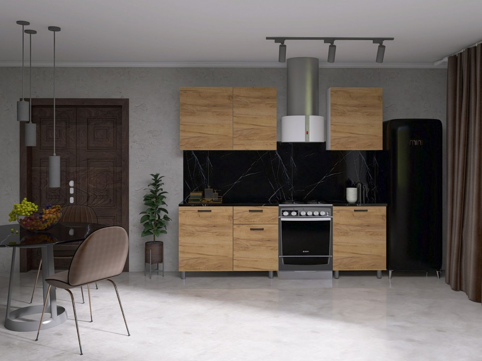 Кухонный гарнитур Страйк 170 см