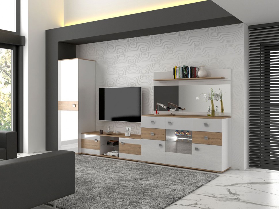 Распашной шкаф Шкаф 1дв Луна