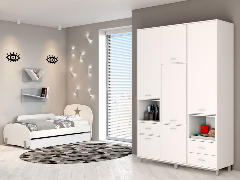 Детская кровать Мирум с ящиком