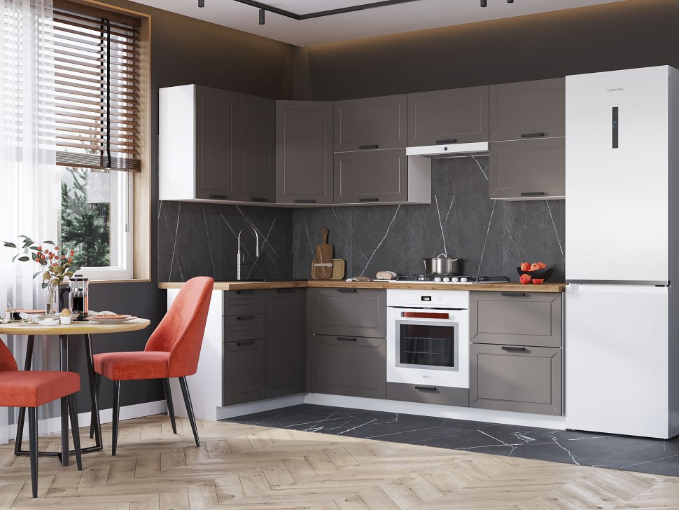 Кухонный гарнитур Оптима 240х140 см