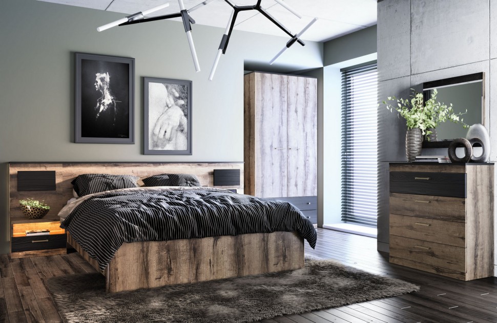 Двуспальная кровать Кровать Джагер 160х200