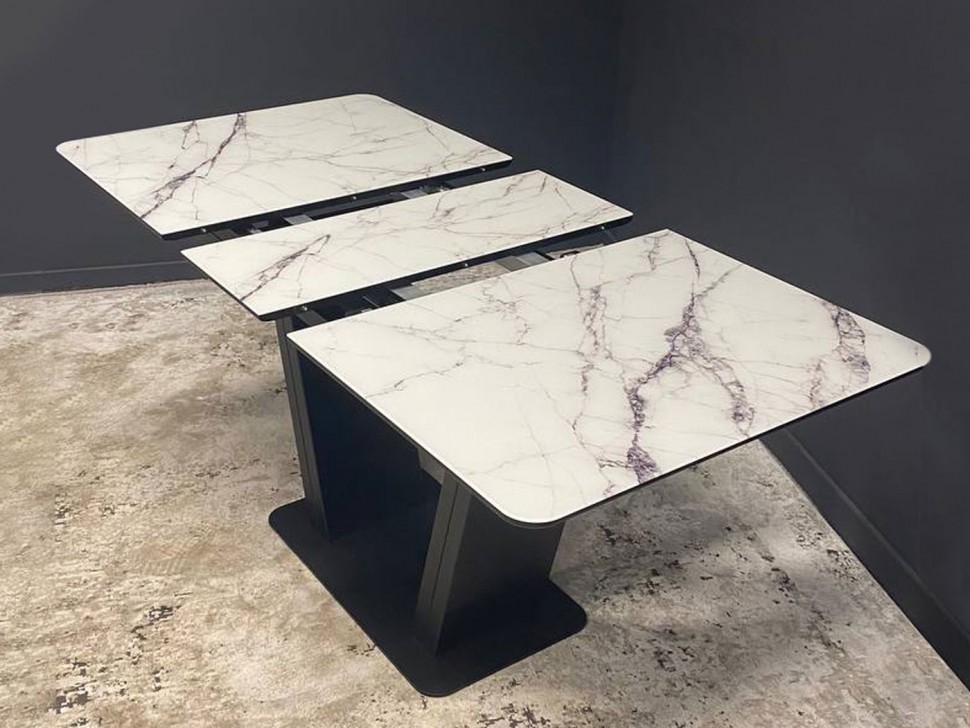 Кухонный стол Луи (МДФ+Стекло)