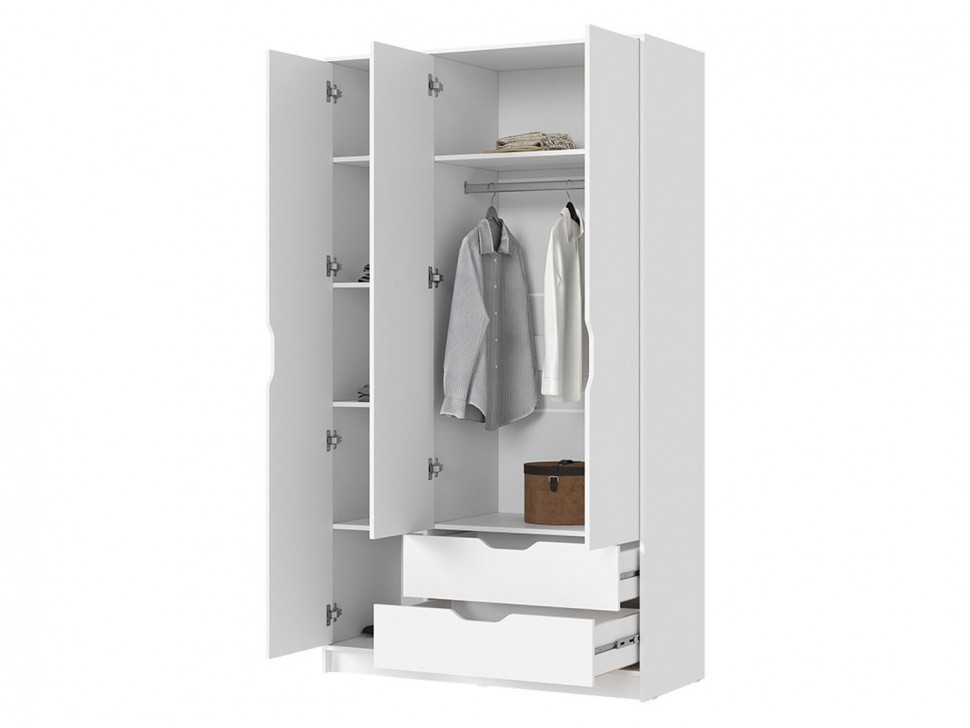 Распашной шкаф Руна 3 двери