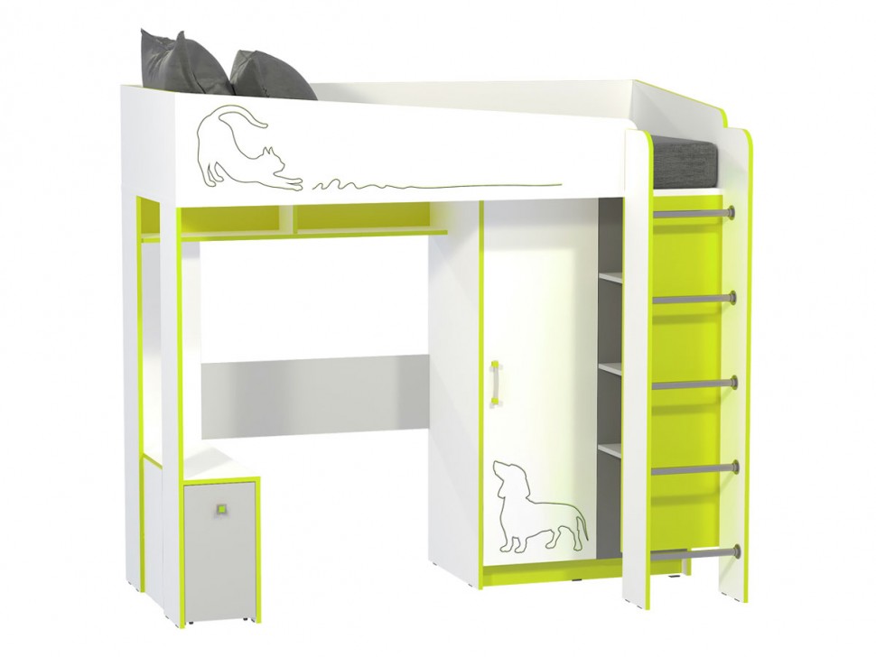 Кровать-чердак Альфа