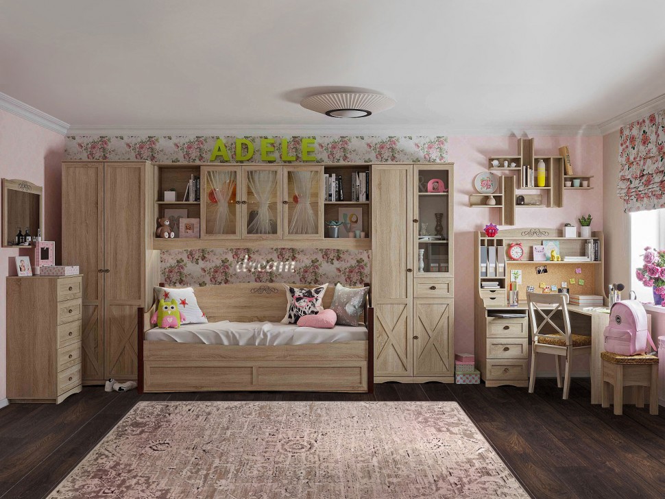 Шкаф навесной Адель 81