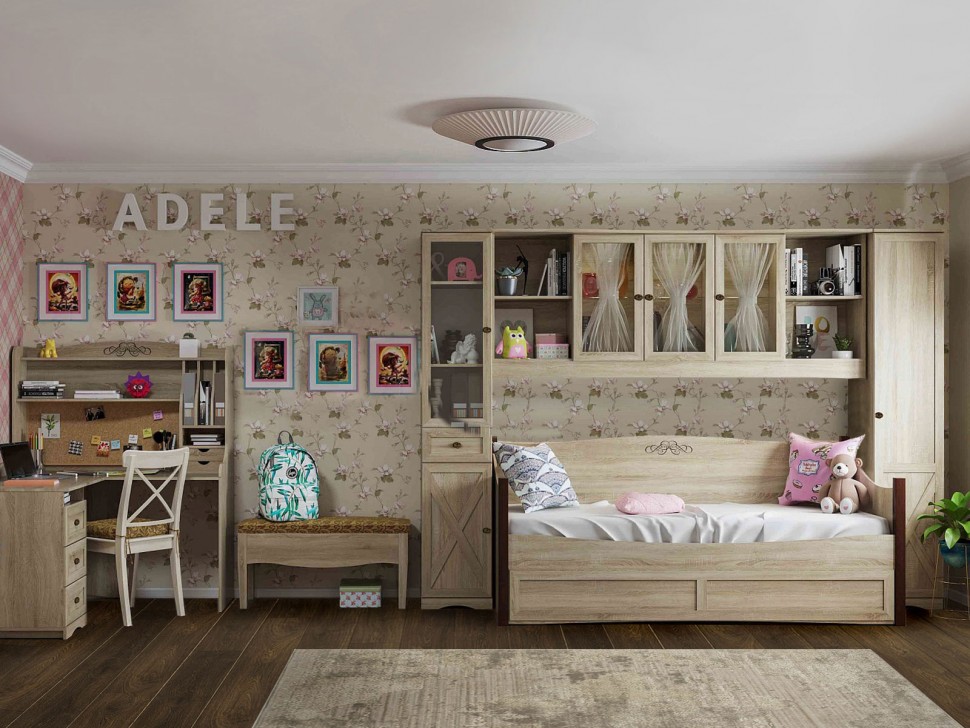 Шкаф-витрина Адель 82