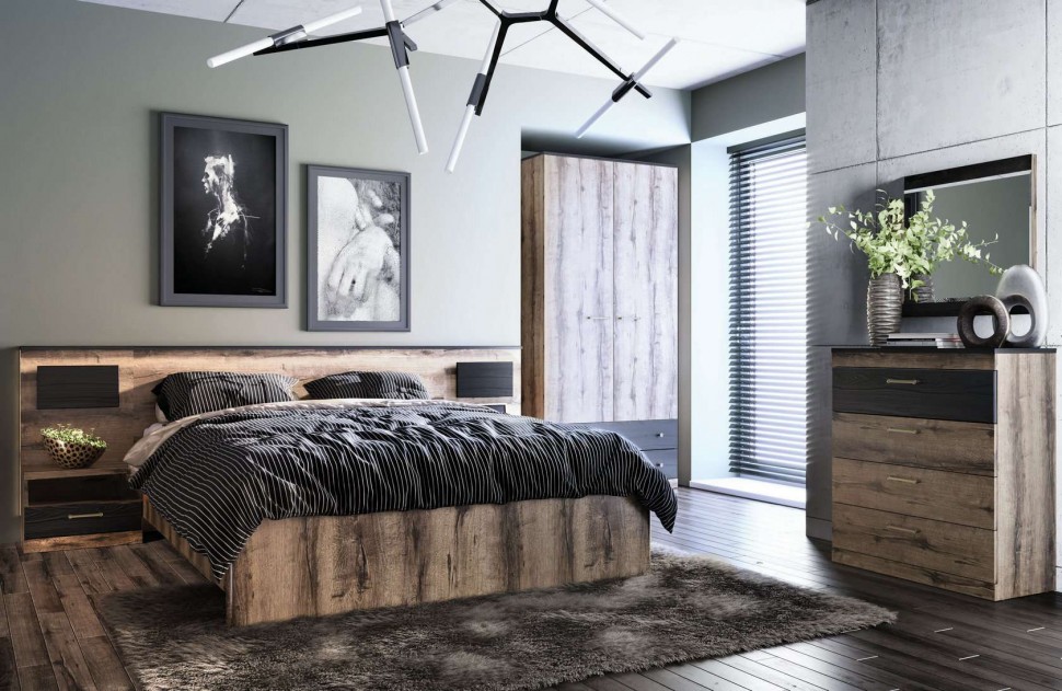 Прикроватная тумбочка Тумба прикроватная Джагер