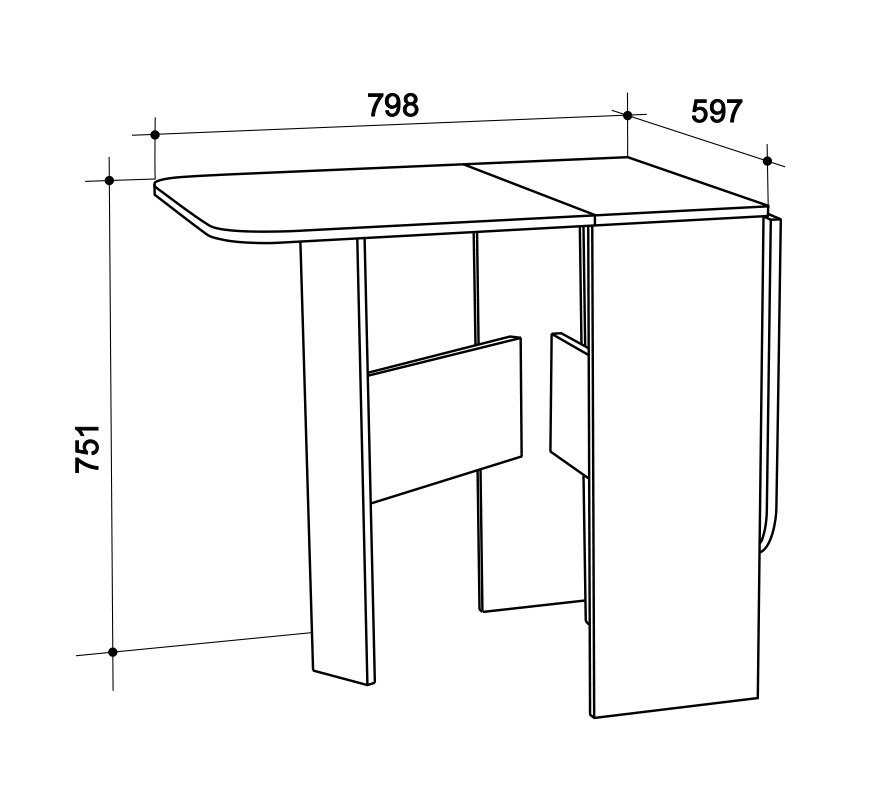 Стол-книжка Мечта 1