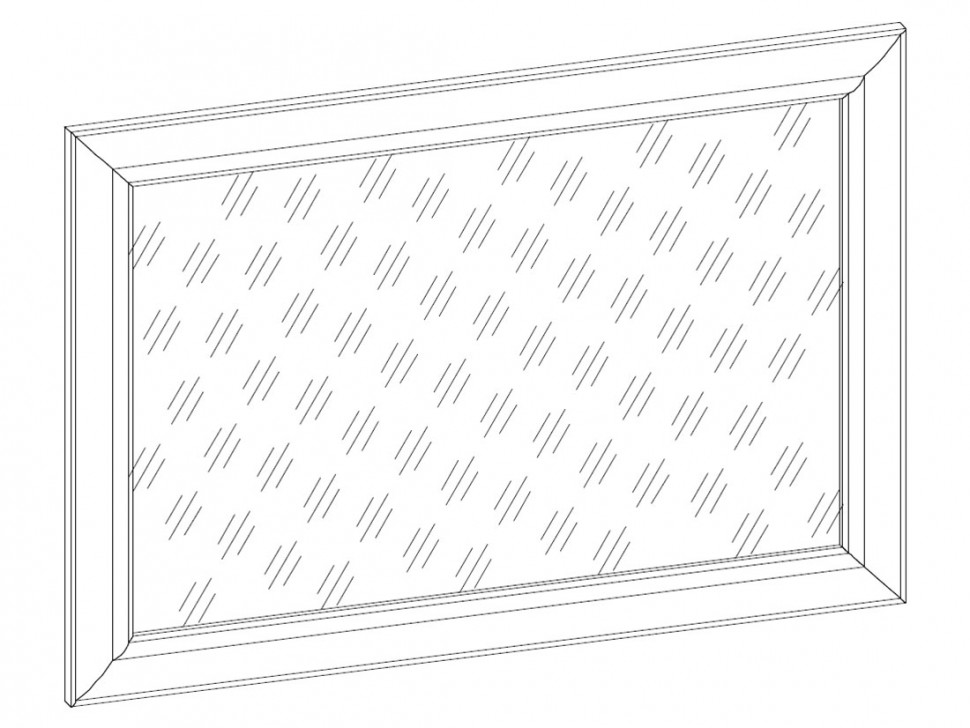 Настенное зеркало Прованс