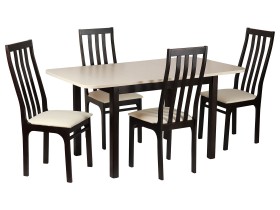 Обеденная группа для столовой и гостиной Франц 3 + 4 стула